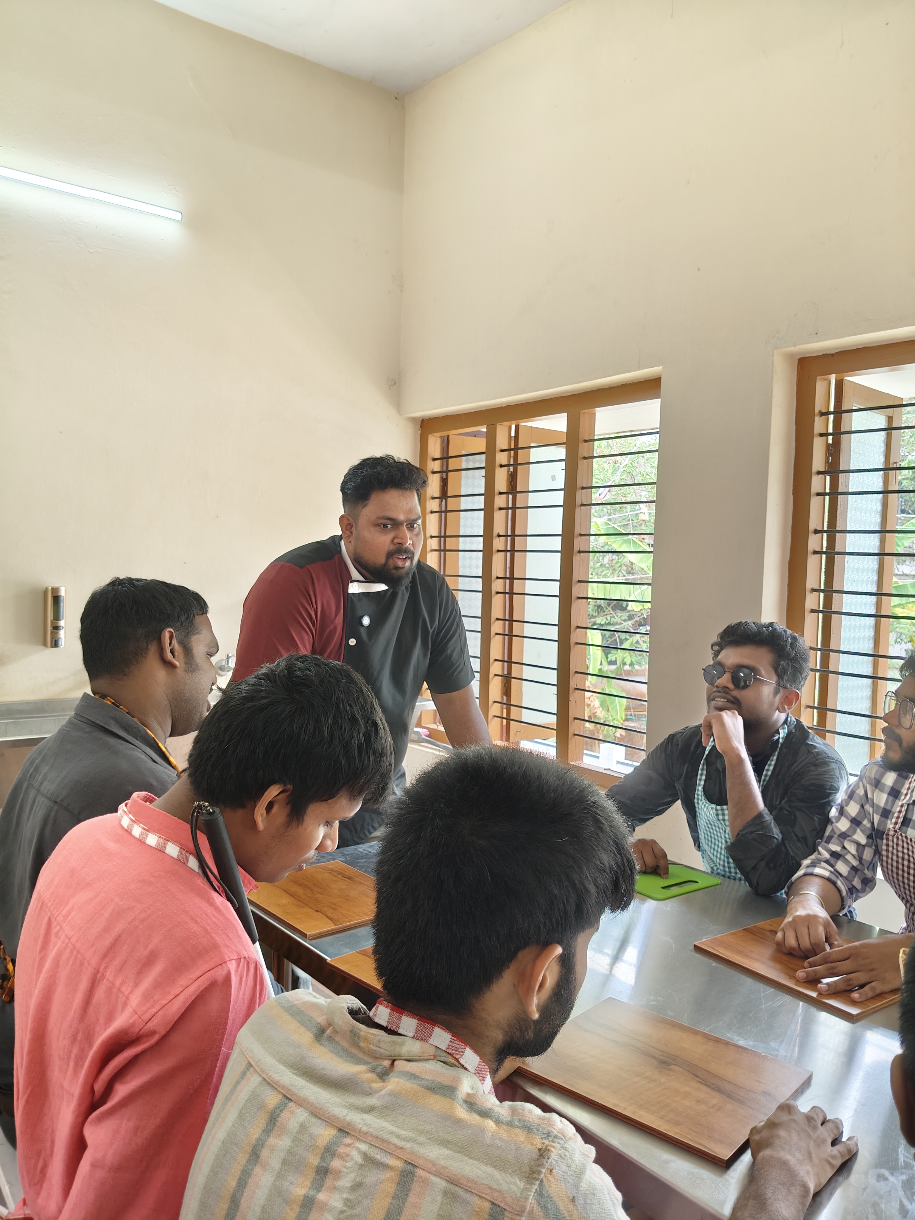 Chef Ajil Jose's cooking class for KBSS Aluva